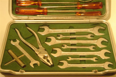 Toolkit variation 1- green trays